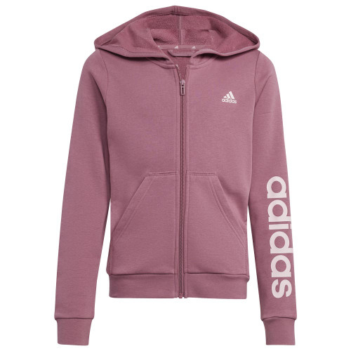 Adidas Παιδική ζακέτα Essentials Linear Logo Full-Zip Hoodie